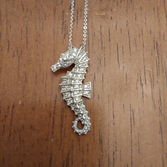 SEAHORSE NECKLACE, VERY BEAUTIFUL VINTAGE - Picture 10 of 16
